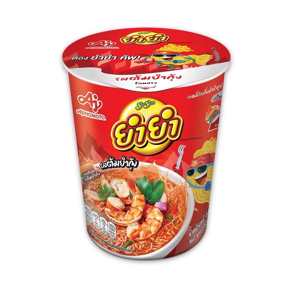 8850250006763 ยำยำ รสต้มยำกุ้ง 60 ก.