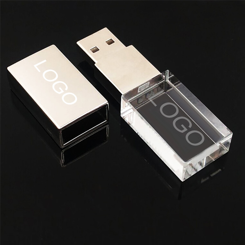 แฟลชไดร์ฟคริสตัล พรีเมี่ยม Crystal Flash Drive FD042