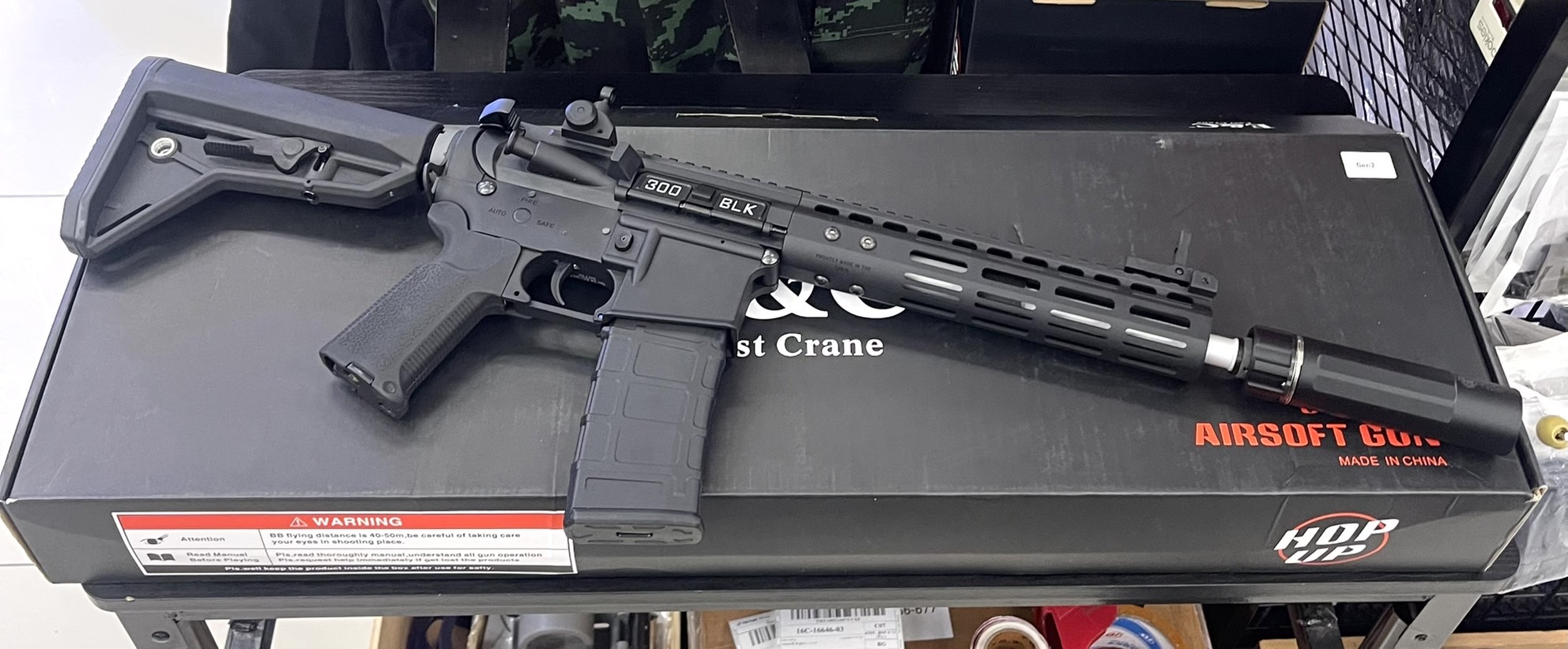 E&C 867 DEVGRU NOVESKE N4 with DA Silencer สีดำ