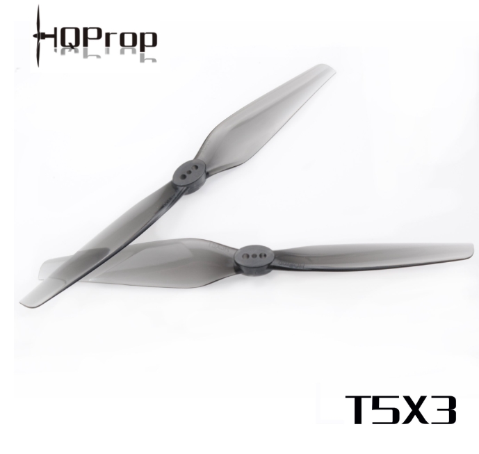 HQProp T5X3 ใบพัดโดรน 2เบลด 5นิ้ว 1ถุง 4ใบ