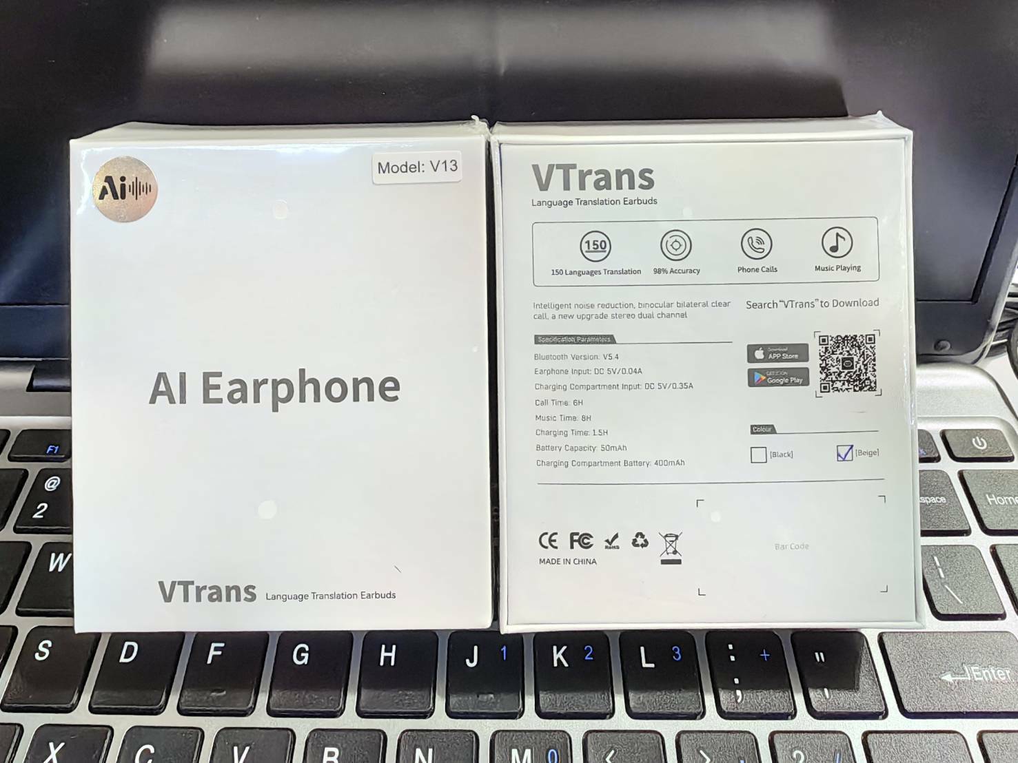 Ai Earphone V13 หูฟังแปลภาษา