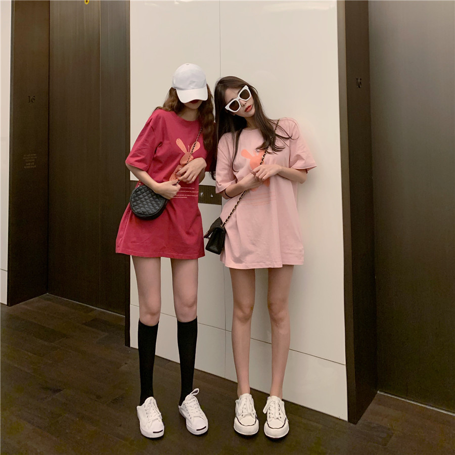 เสื้อยืดโอเวอร์ไซส์ Oversize ผ้าคอตตอน พร้อมส่งในไทย