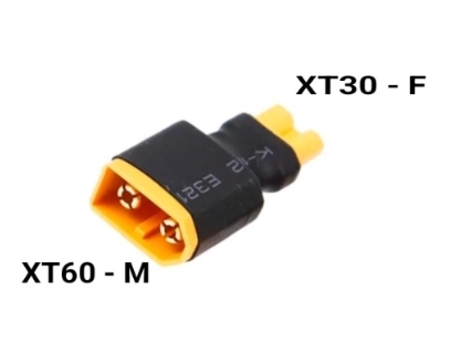 หัวปลั๊กแปลง ปลั๊กแบต ปลั๊กชาท แบบต่างๆ XT30 XT60 T-Plug JST