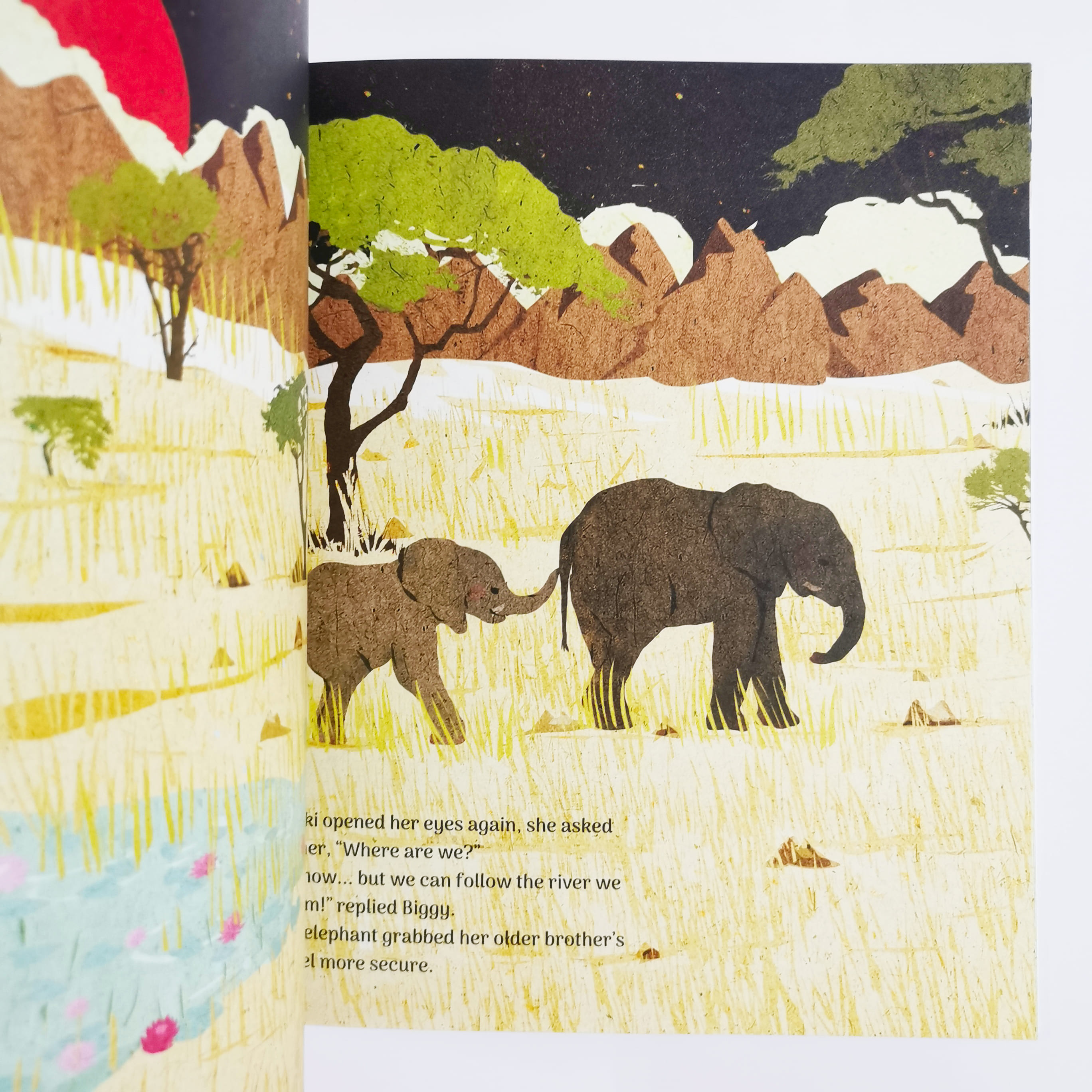 Paki and Biggy : The Elephant of Savanna