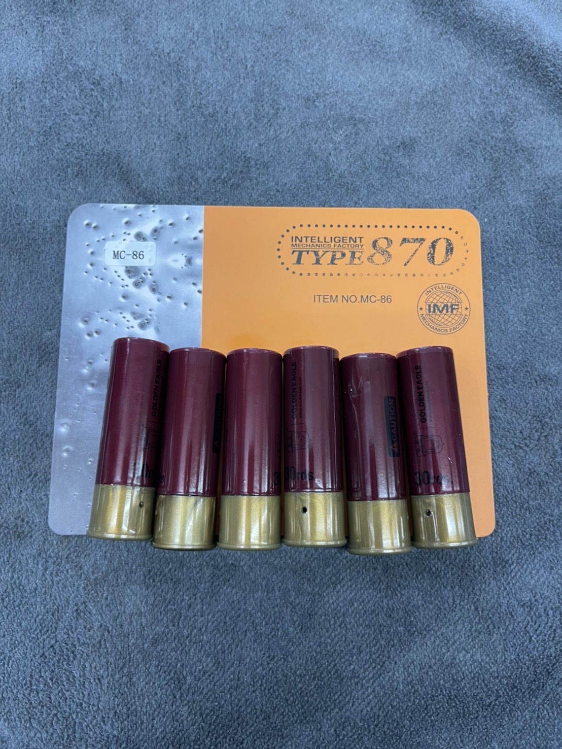 ปลอกลูกซอง Golden Eagle 30rds M870 Shotgun Shell (6pcs)