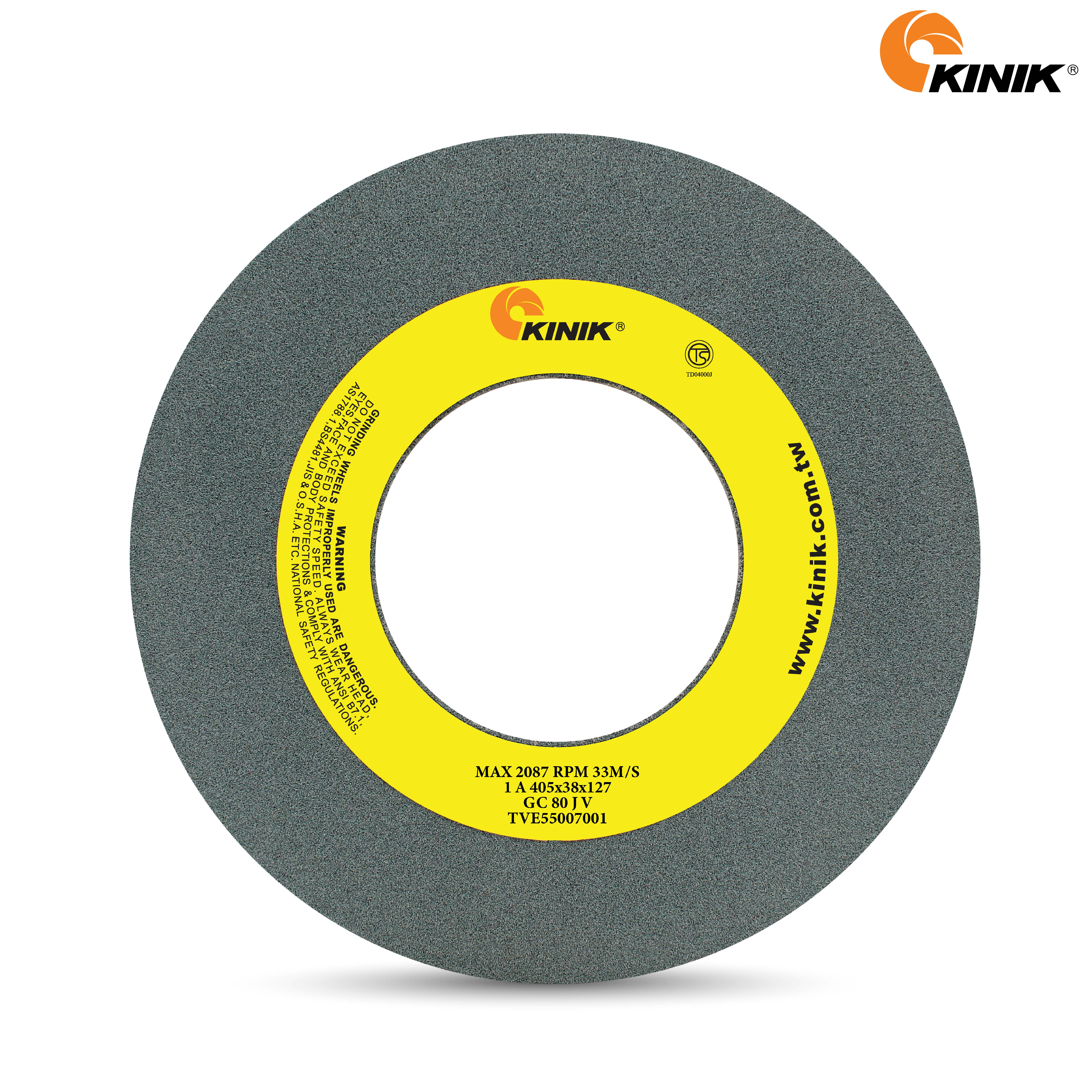หินเจียร KINIK GC80JV1A 405x38x127 mm.