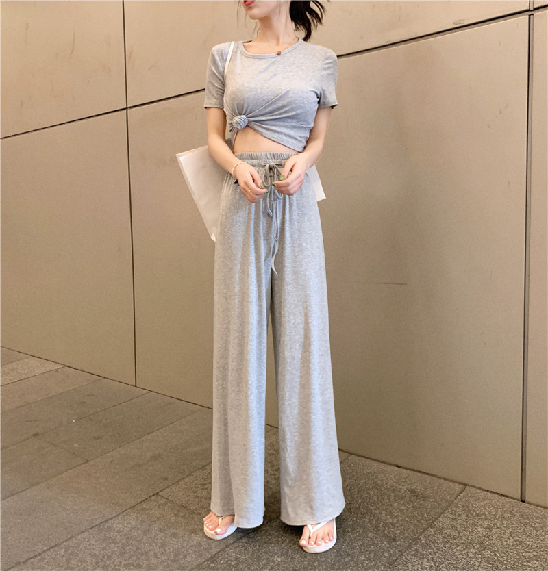 ชุดเซท เสื้อ+กางเกงขายาว สินค้าพร้อมส่งในไทย รหัส Set119