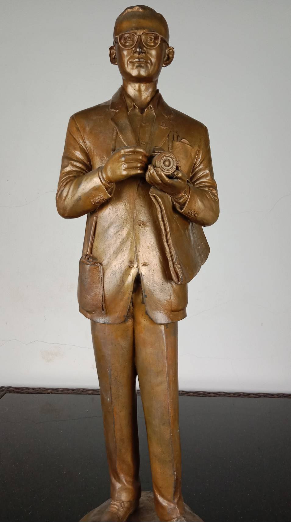 473.พระบรมรูปหล่อในหลวงรัชกาลที่9 พระบาทสมเด็จพระปรมินทรมหาภูมิพลอดุลยเดช "ทรงงาน"(จำลอง)