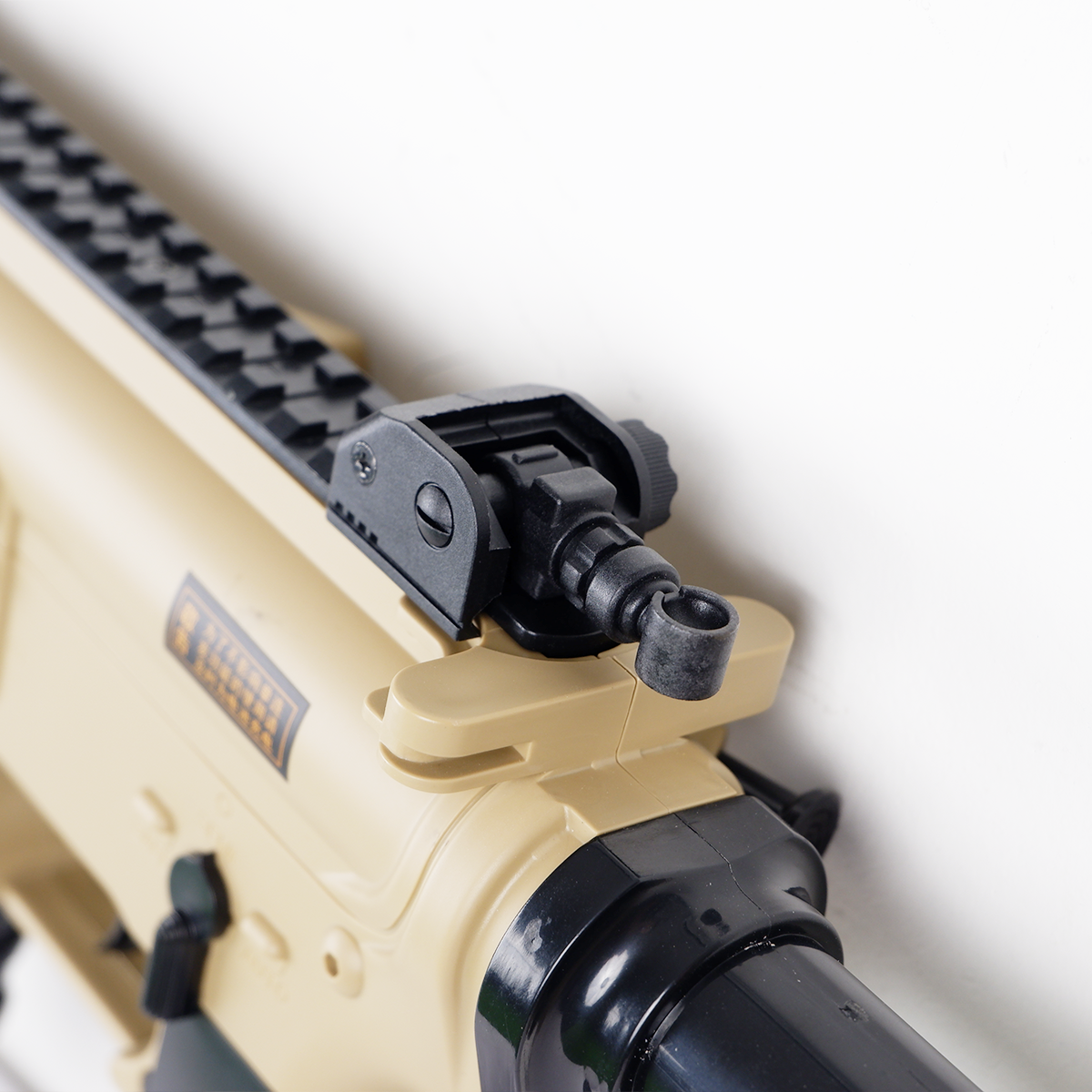 (48)M4A1 สีทราย 170FPS ปืนเจลไฟฟ้า ของเล่น ยิงรัวได้ Semi Auto ได้