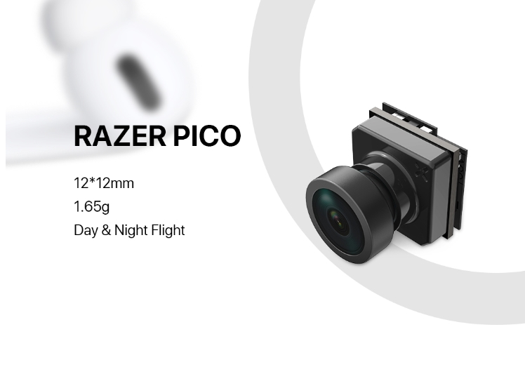 Foxeer Razer Pico/Razer Mini/Razer Micro/Razer NANO 1200TVL PAL/NTSC Switchable 4:3 16:9 FPV กล้องสำหรับ RC Drone รุ่นอัพเกรด