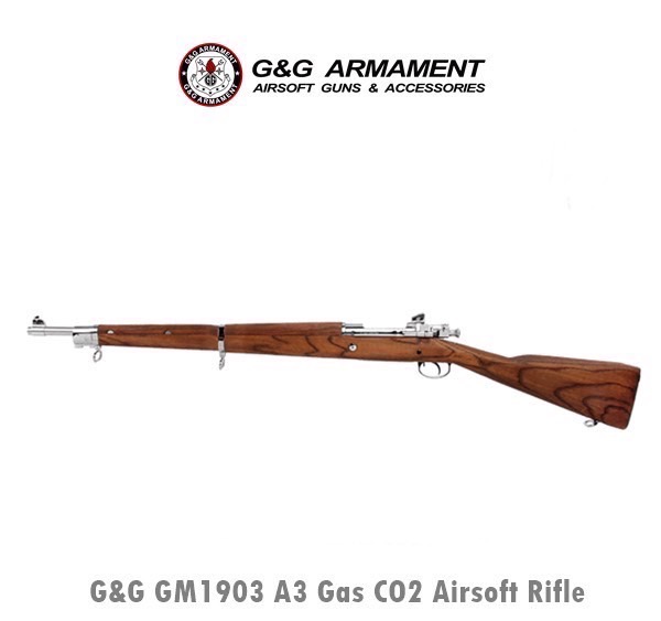 G&G GM1903 A3 Gas CO2 Airsoft Rifle (ออเดอร์ล่วงหน้า)