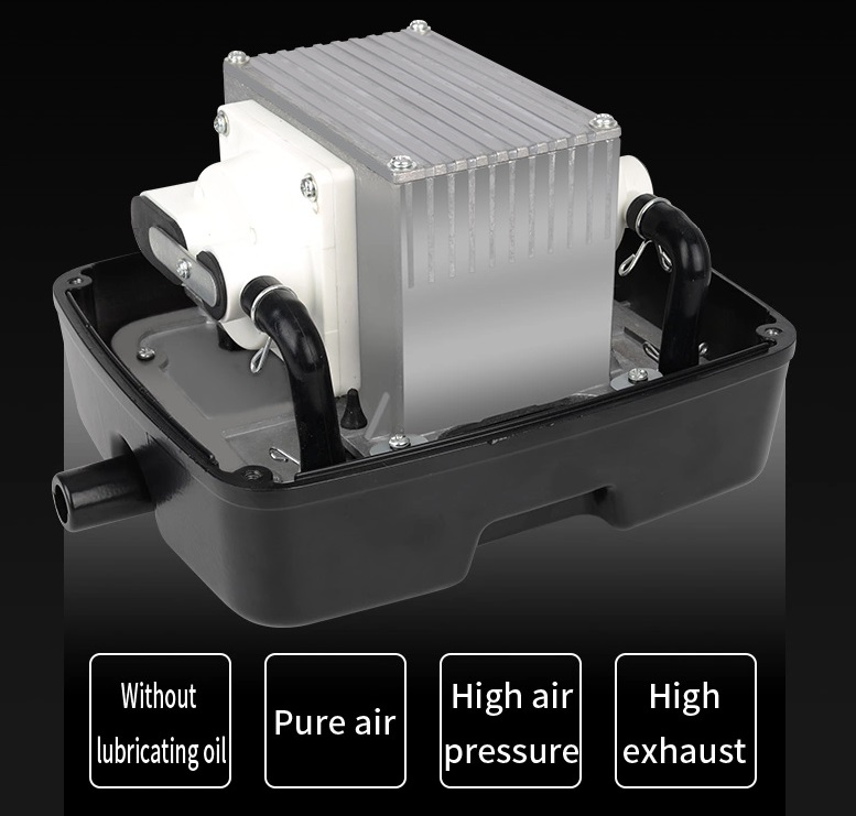 RESUN LP-40 (ปั๊มลม เสียงเงียบ แรงลม 55 L/min ของแท้ประกันศูนย์ Resun ประเทศไทย)