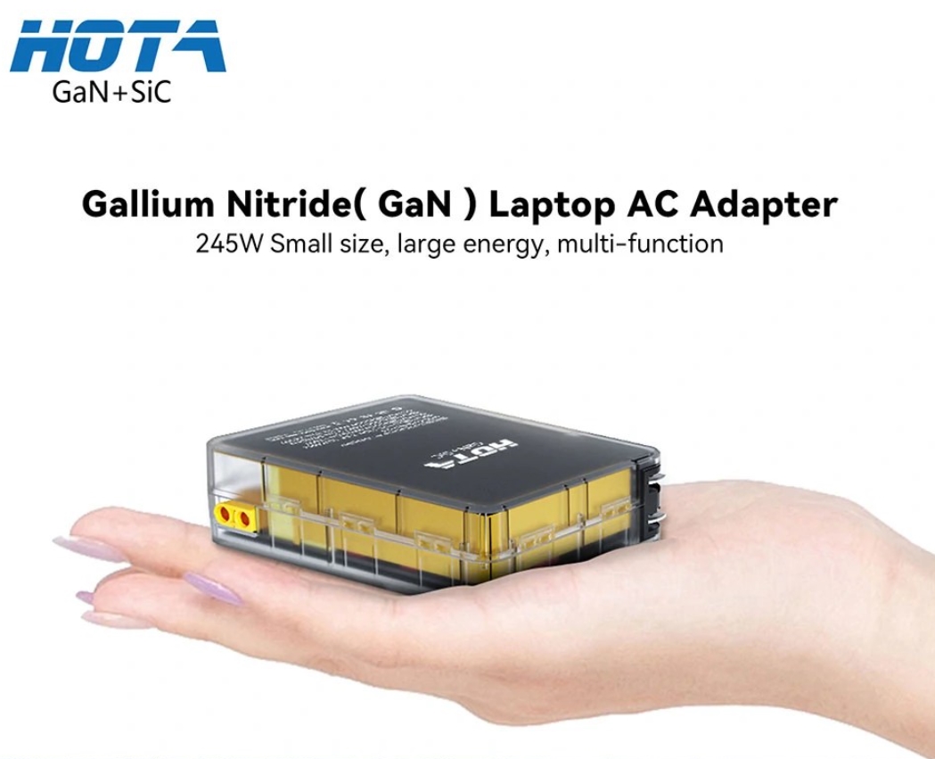 HOTA P24-248W Charger Multi-port PD Quick Charge Type C for Mobile Phone Laptop & HOTA H24 245W GaN Adapter