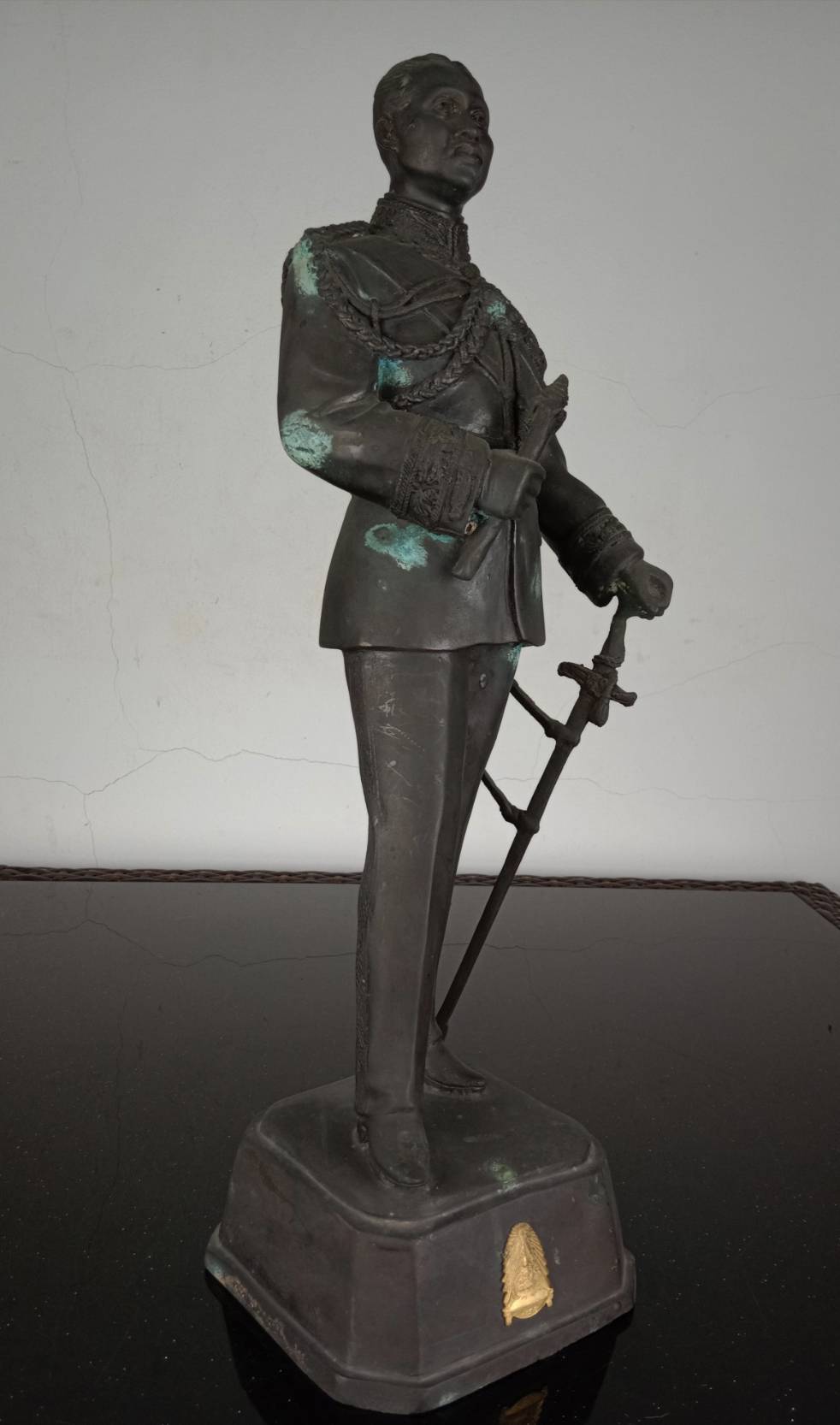 50.พระบรมรูปหล่อในหลวงรัชกาลที่5 พระบาทสมเด็จพระจุลจอมเกล้าเจ้าอยู่หัวทรงประทับยืน