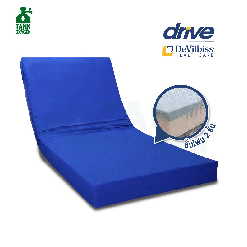ที่นอนโฟม Devilbiss รุ่น Gravimed Protexx ป้องกันแผลกดทับ 2 Layer (ระดับสูง) สำหรับผู้ป่วย ผู้สูงอายุ รับประกันศูนย์ไทย 5 ปี