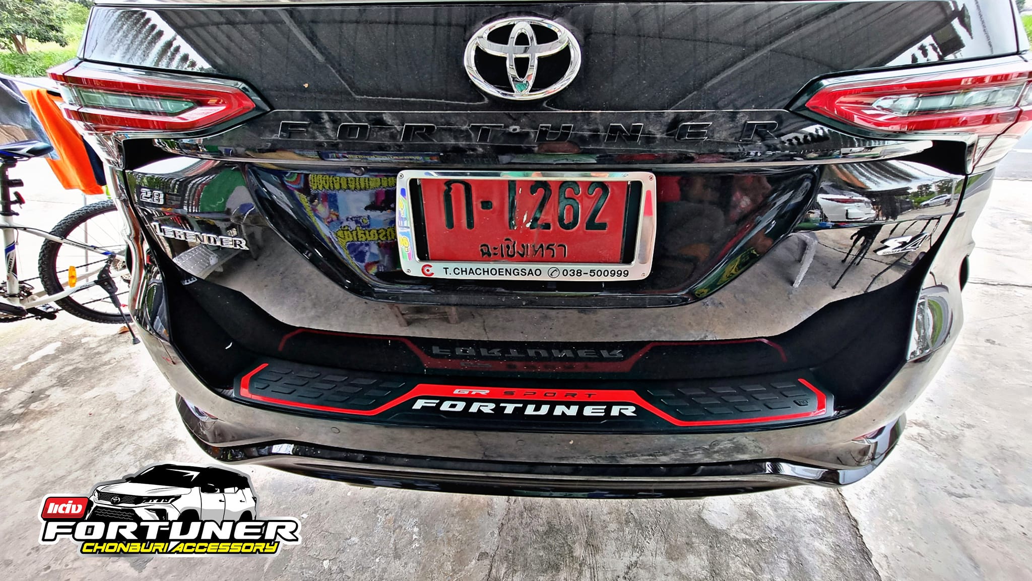 กันรอยท้ายGRsport Legender กันรอยท้าย ฟอร์จูนเนอร์ GRsport สำหรับ NewFortuner Legender Mc