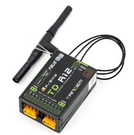 FrSky TD R12 - Ricevente DualBand 2.4GHz & 900MHz - Long Range - ACCESS