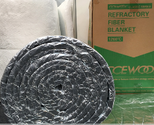 ผ้าใยแก้ว ผ้าไฟเบอร์กลาส ฉนวนกันไฟ เซรามิค Ceramic Fiber Cloth 1260℃