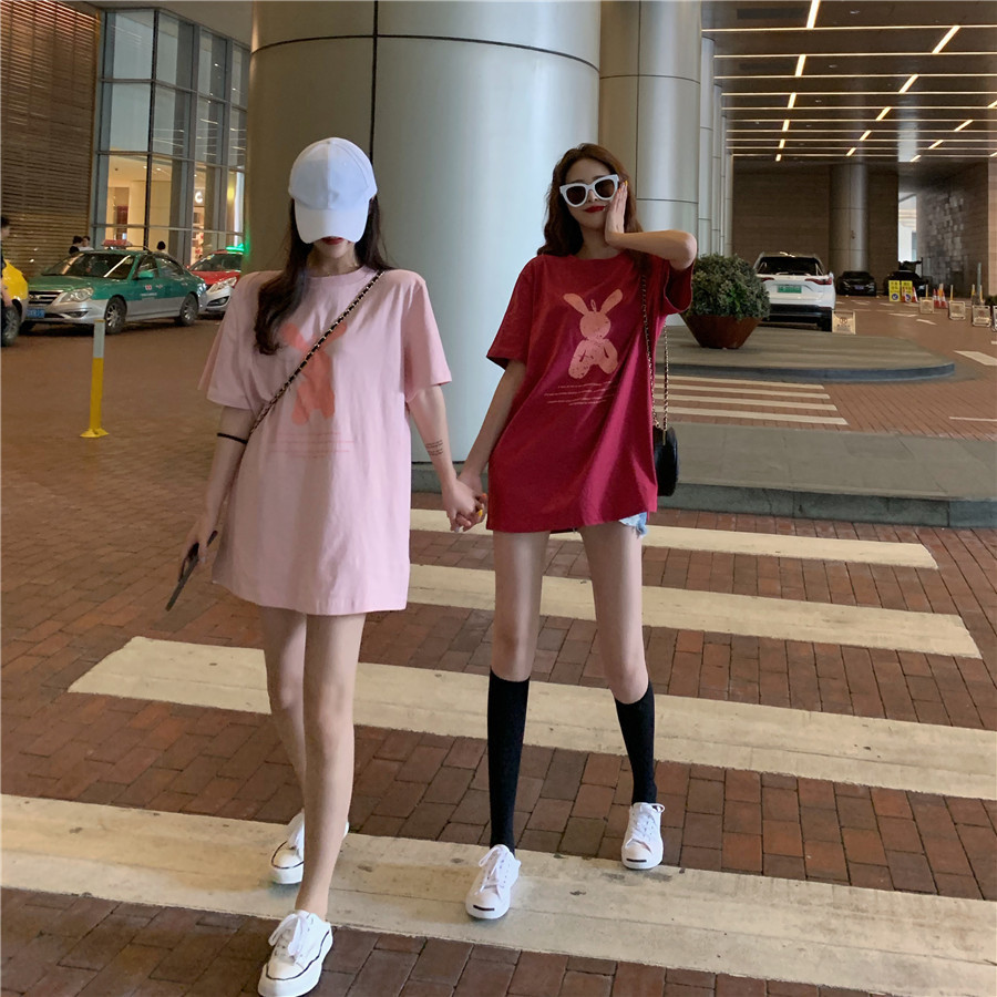 เสื้อยืดโอเวอร์ไซส์ Oversize ผ้าคอตตอน พร้อมส่งในไทย