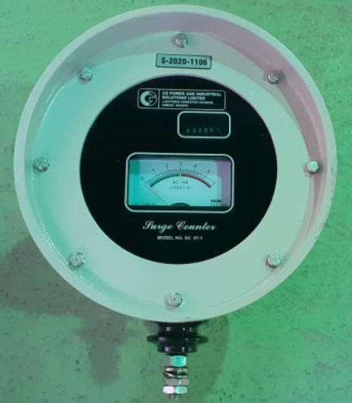 Crompton Greaves SURGE COUNTER TYPE SC 07-1 Surge counter Analog Surge Counter for Lightning Arrestor (with leakage Current 0-5 mA)