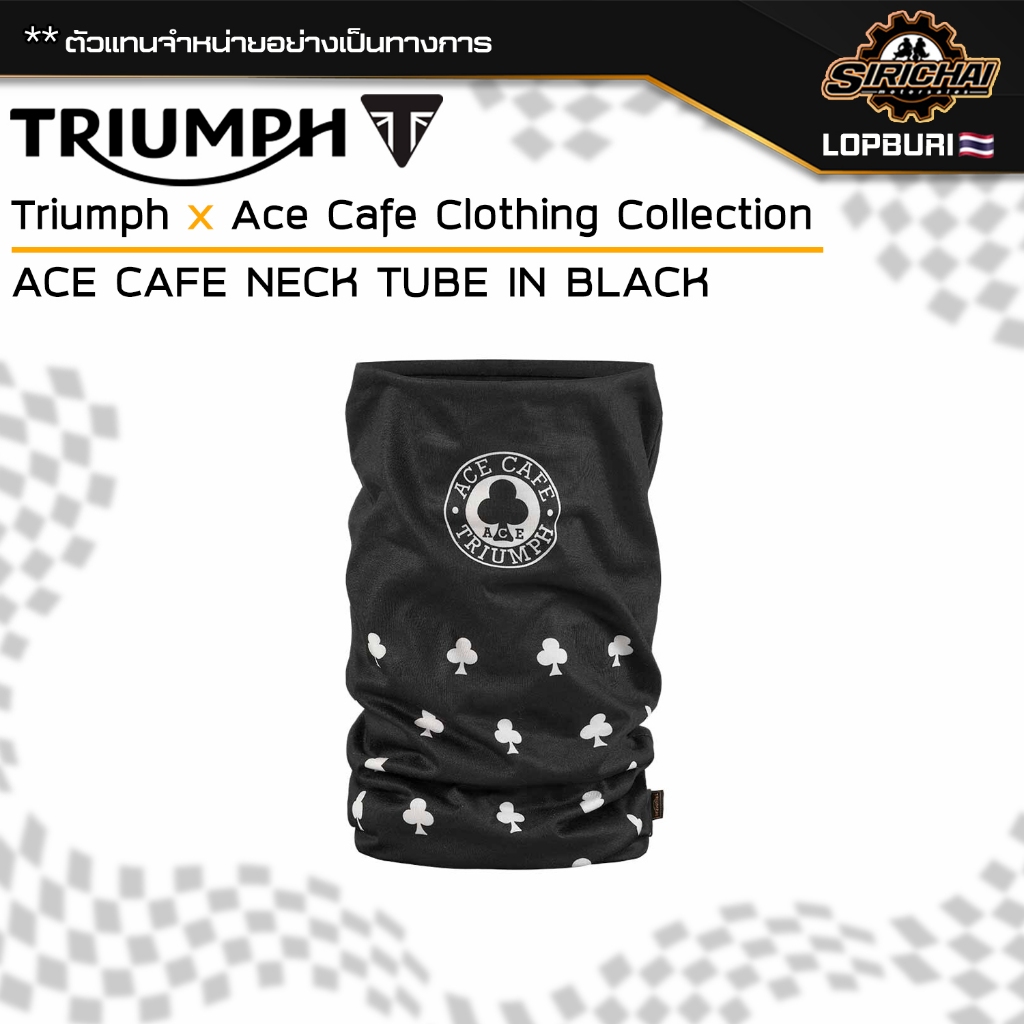 Triumph x Ace Cafe NECK TUBE IN BLACK