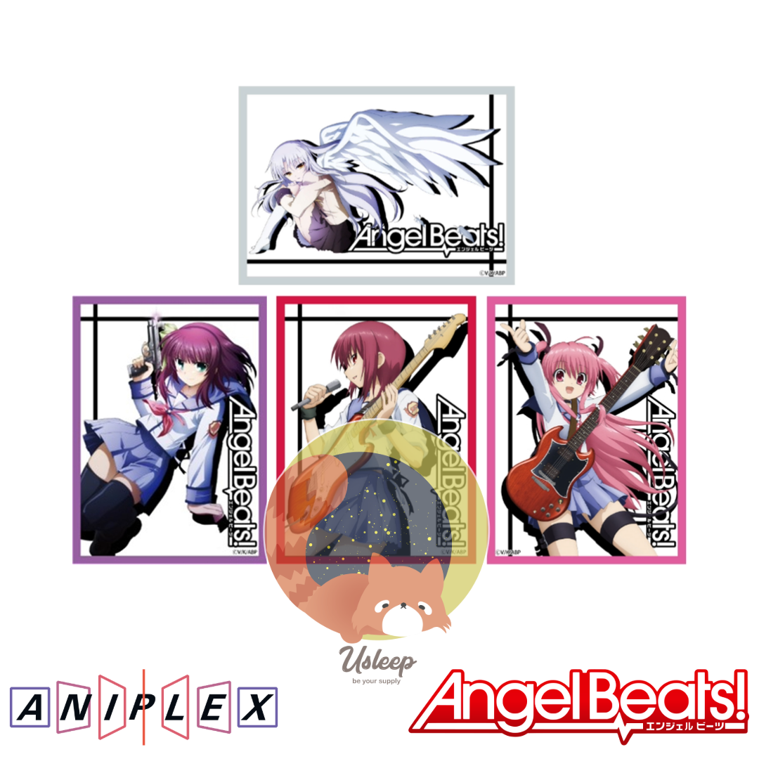 [PRE-ORDER] Aniplex Character Sleeve Angel Beats! : Yuri, Tenshi, Yui, Iwasawa