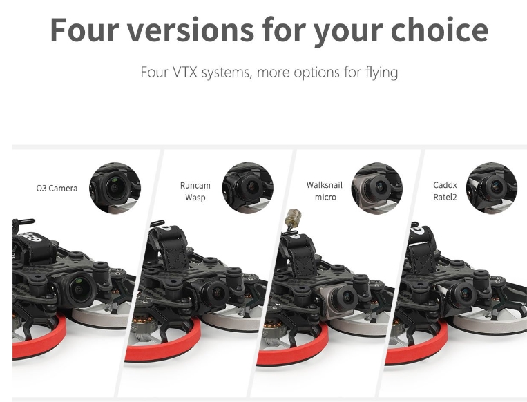 GEPRC CineLog20 HD O3 & Analog FPV Drone ใช้แบต 4เซล ขนาดใบพัด 2นิ้ว