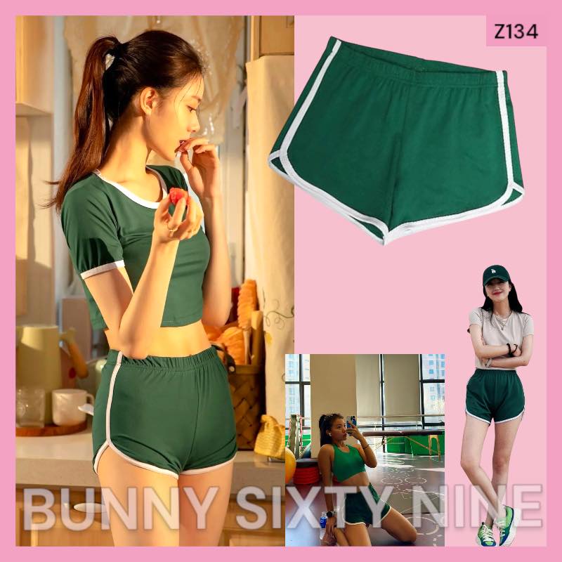 กางเกงขาสั้น กางเกงผ้านิ่ม พร้อมส่งในไทย