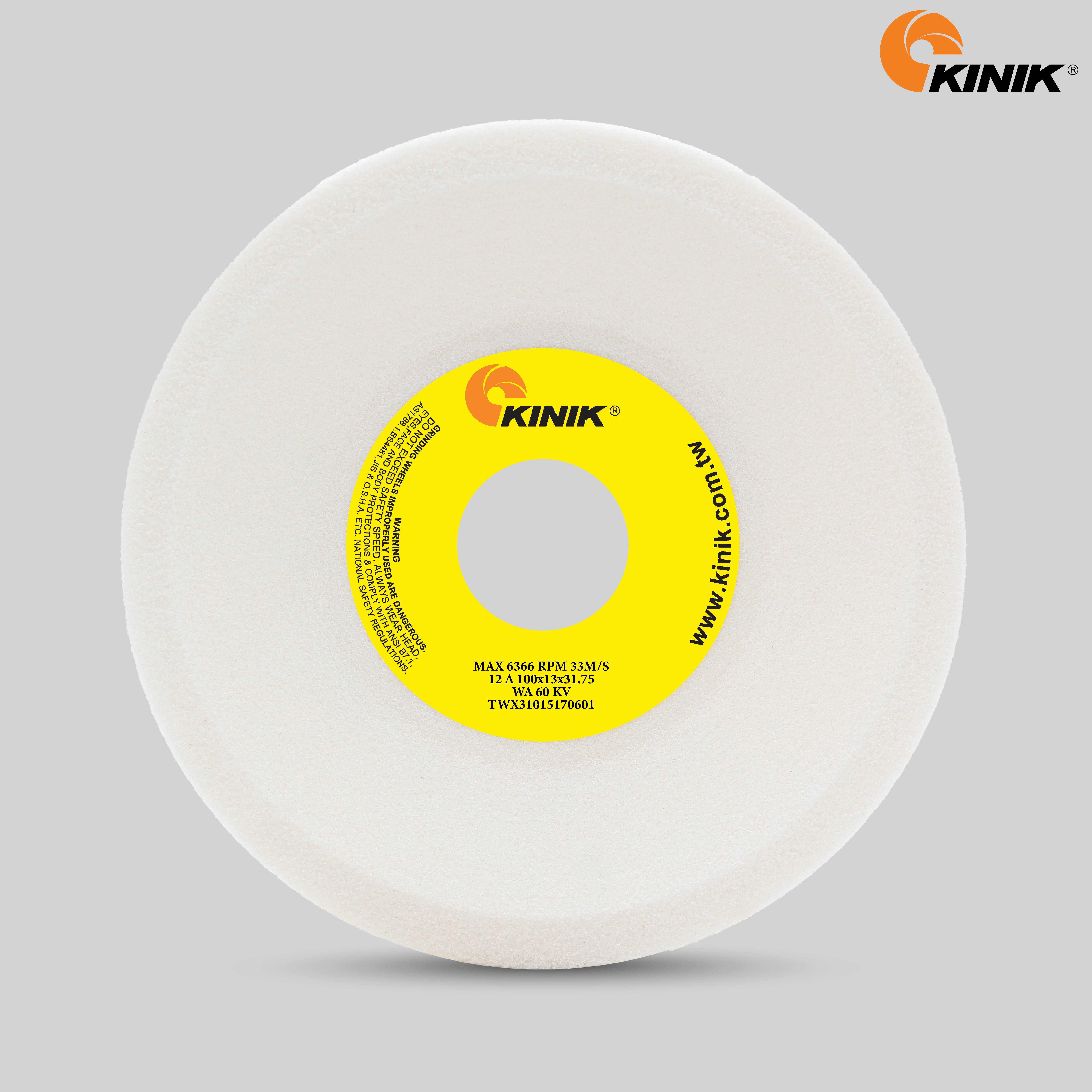 หินจาน KINIK WA60KV12A 100x13x31.75 mm.