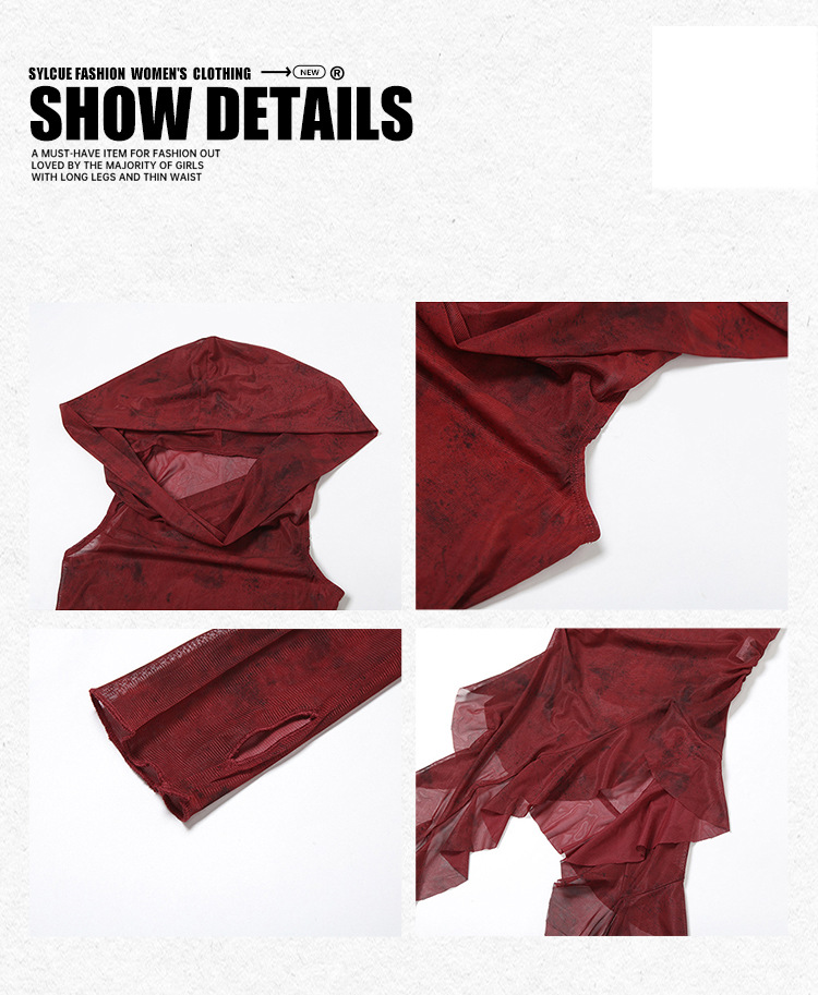 เสื้อฮู้ดแดง EDM สินค้าพร้อมส่งในไทย