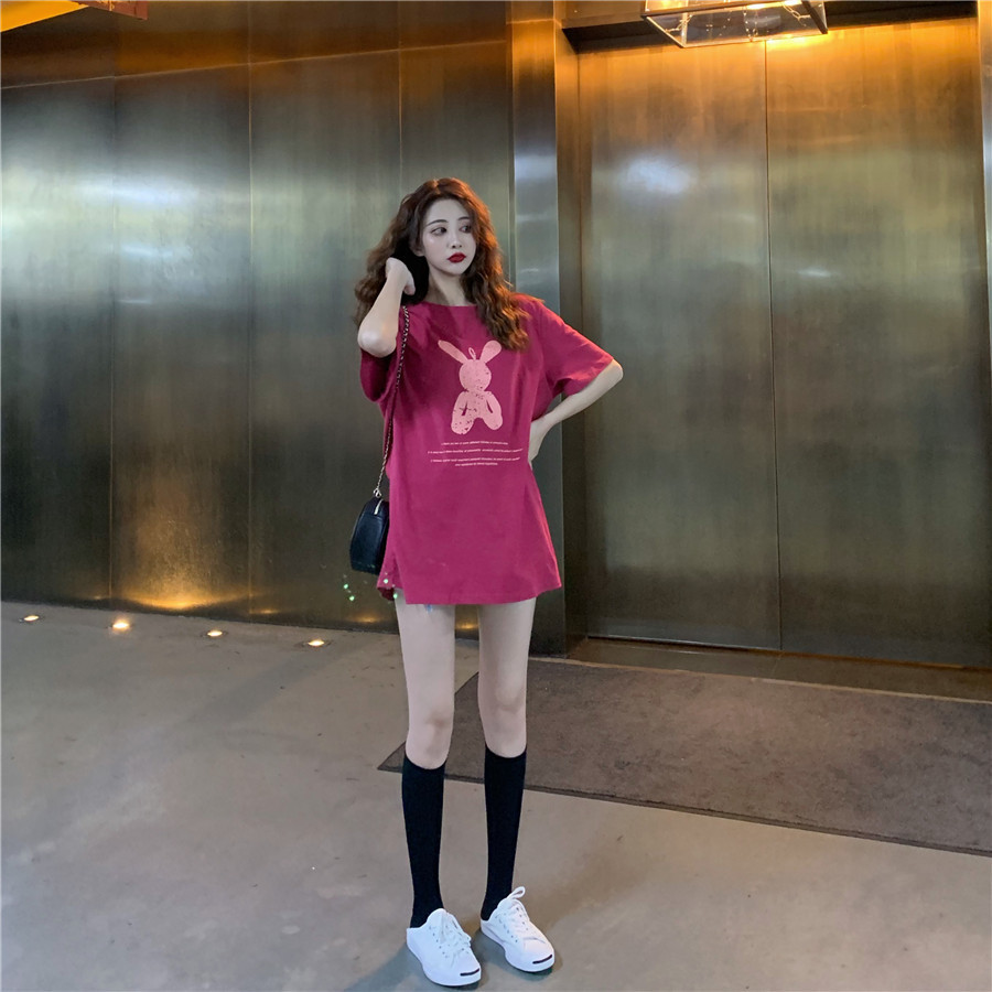 เสื้อยืดโอเวอร์ไซส์ Oversize ผ้าคอตตอน พร้อมส่งในไทย