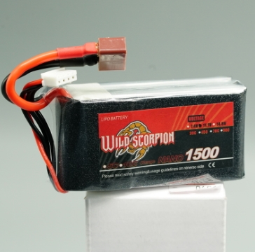Wild SCORPION 3S 11.1V 30C 35C มีหลายขนาดความจุ 1500 2200 3000 5500mah