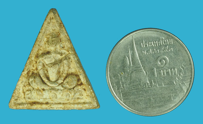 A5348 พระนางพญา หลังใบโพธิ์ วัดโพธิ์ท่าเตียน กรุงเทพ (หลวงปู่โต๊ะ วัดประดู่ฉิมพลี, หลวงพ่อกวย วัดโฆษิตรารามร่วมปลุกเสก) 9