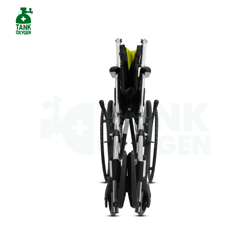 รถเข็นผู้ป่วย รถเข็นผู้สูงอายุ วีลแชร์ผู้สูงอายุ (Wheelchair) ยี่ห้อYUWELL รุ่น H053C รับประกันศูนย์ไทย 1 ปี