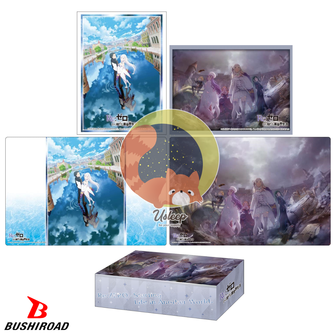 [PRE-ORDER] Bushiroad Sleeve & Storage Box V2 & Rubber Mat V2 Re: Zero Kara Hajimeru Isekai Seikatsu 3rd Season