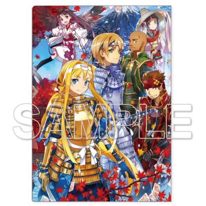 เซ็ตแฟ้ม SAO -ซอร์ดอาร์ตออนไลน์ [Sword Art Online Abec -Clear File- Set 3]
