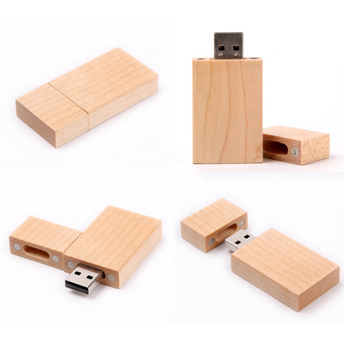 แฟลชไดร์ฟไม้ Wood Flash Drive FD006