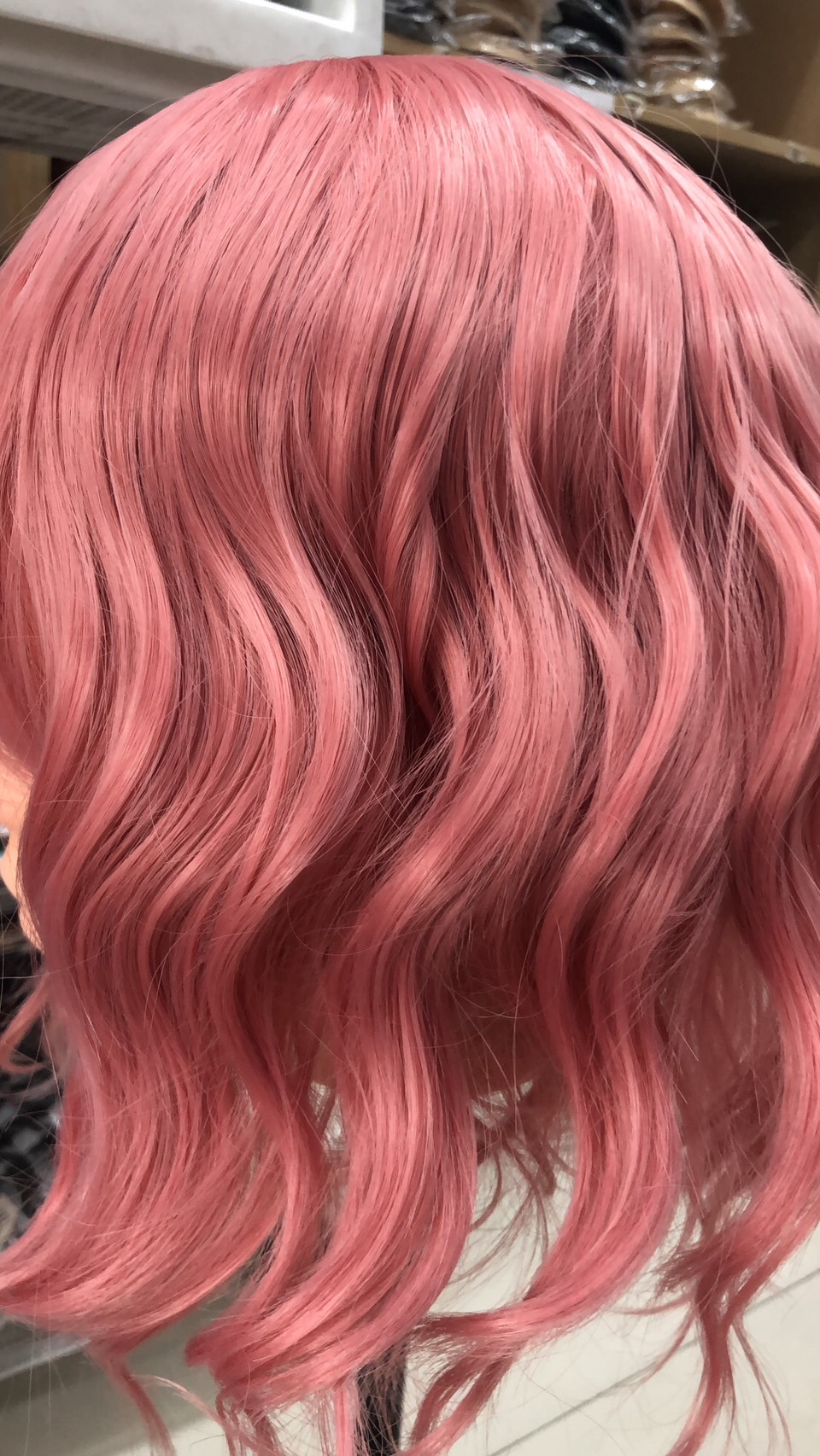 วิกทอเส้นไหมไฟเบอร์ วิกผม หยักสั้น พร้อมส่งในไทย