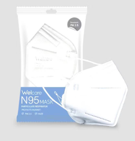 8858791001094 Welcare หน้ากากอนามัย N95 MASK 1 ชิ้น