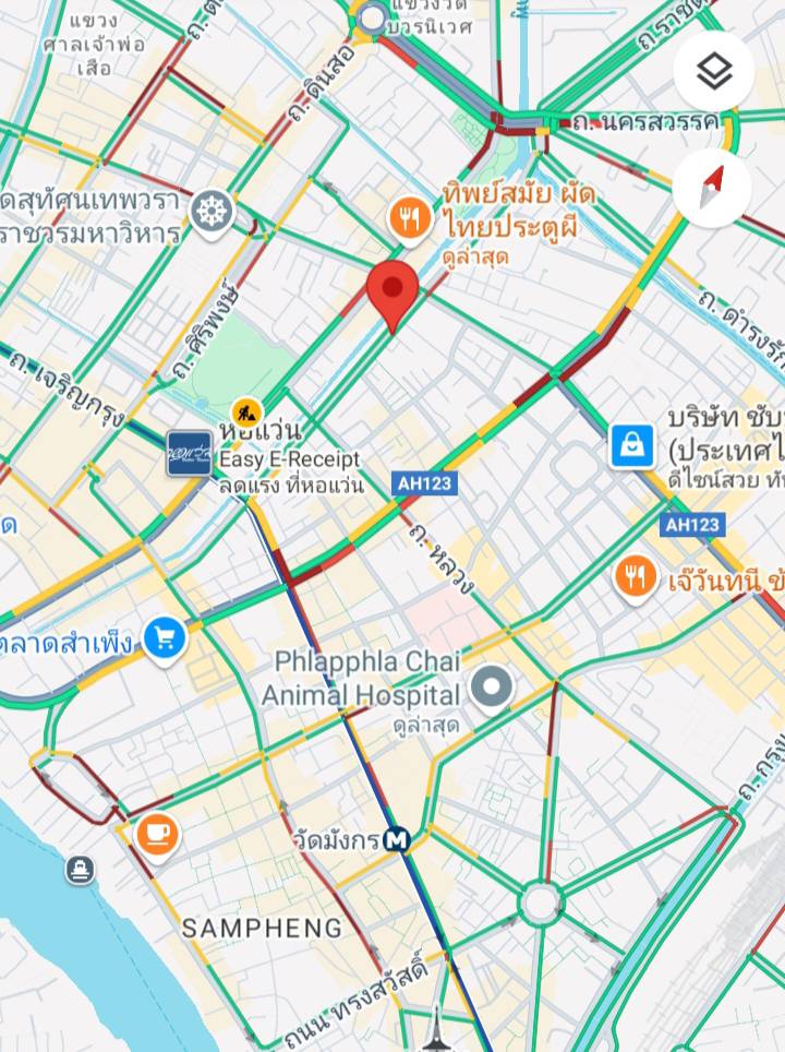 ให้เช่าอาคารพาณิชย์ 1 คูหา 4 ชั้น+1ชั้นลอย ริมถนนบริพัตร ป้อมปราบศัตรูพ่าย