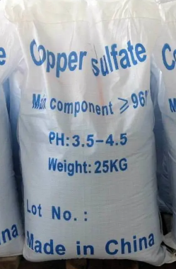 Copper Sulfate 25 kg/bag