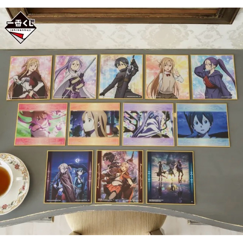 ชิกิชิ คิริโตะ&อาสึนะ&มิโตะ -Sao[Sword Art Online Progressive G Prize -Shikishi- Kirito&Asuna&Mito]
