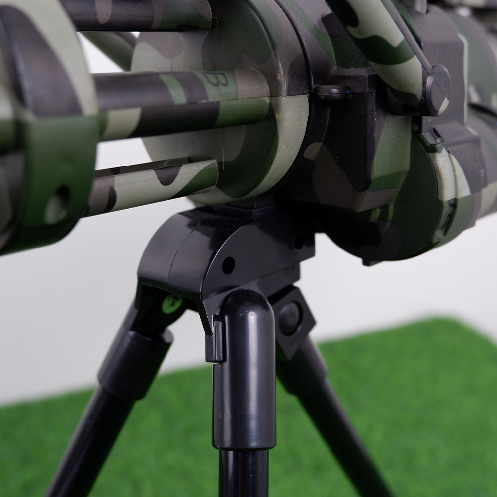 (06)Gatling mini สีดำล้วน ปืนเจลไฟฟ้า ของเล่น ยิงรัว Full Auto