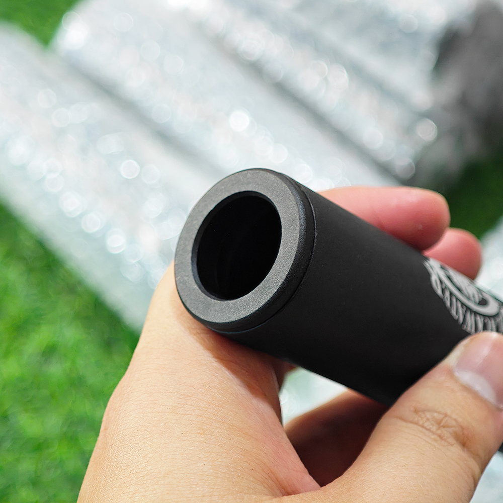 กระบอกปลายปืน ไม่มีไฟ (Black Water) โลหะเกลียวซ้าย 14 มิล (SL)