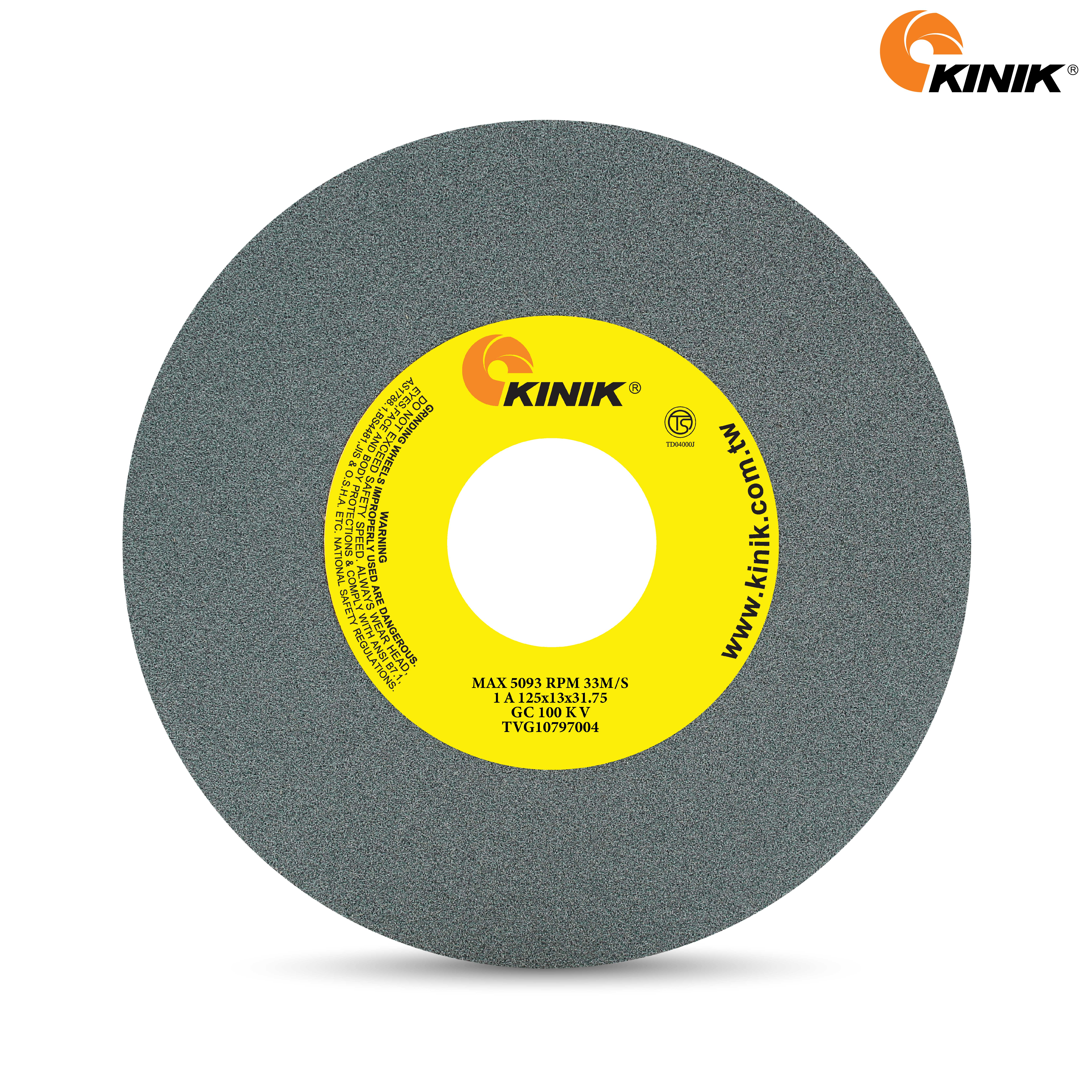 หินเจียร KINIK GC100KV1A 125x13x31.75 mm.