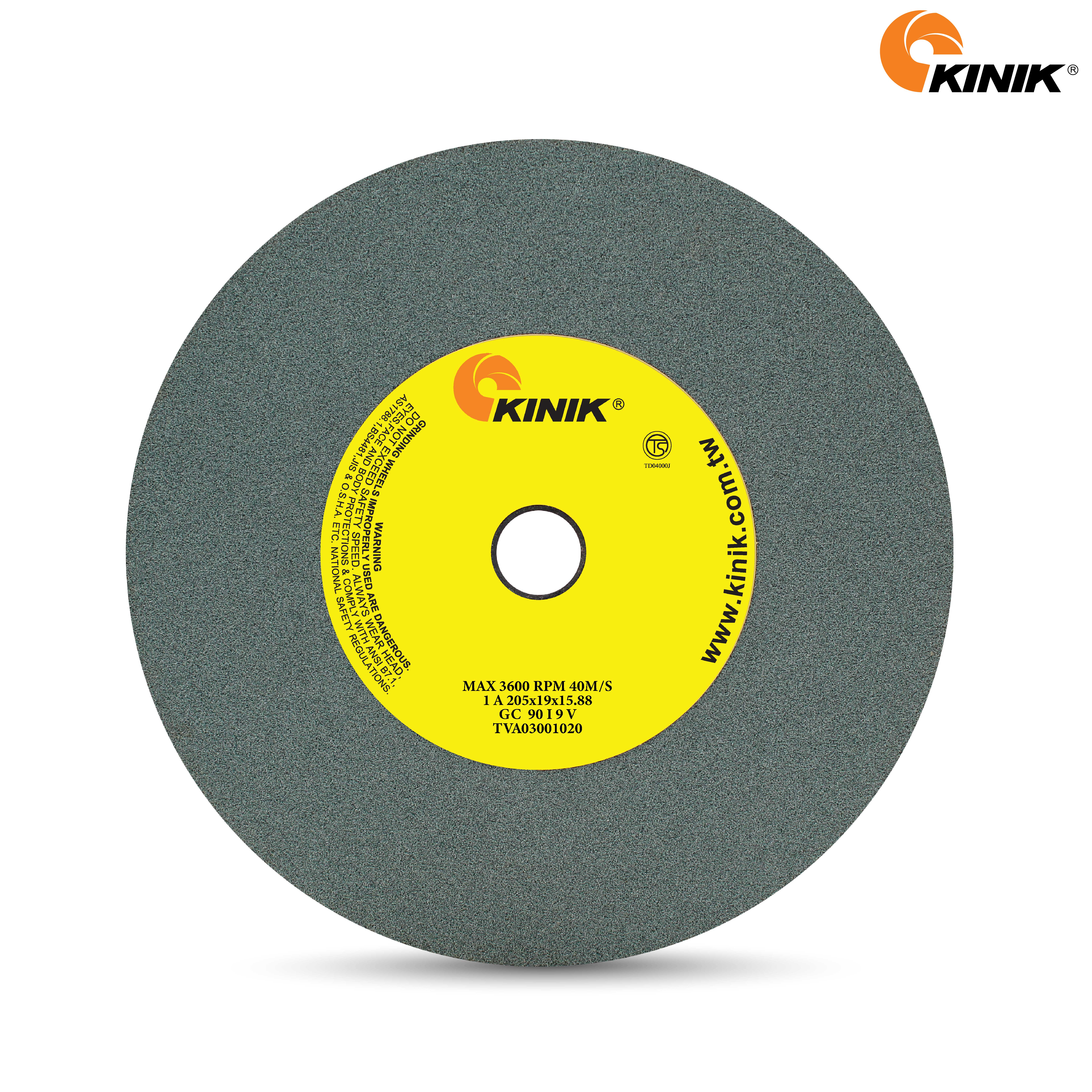 หินเจียร KINIK GC90I9V1A 205x19x15.88 mm.