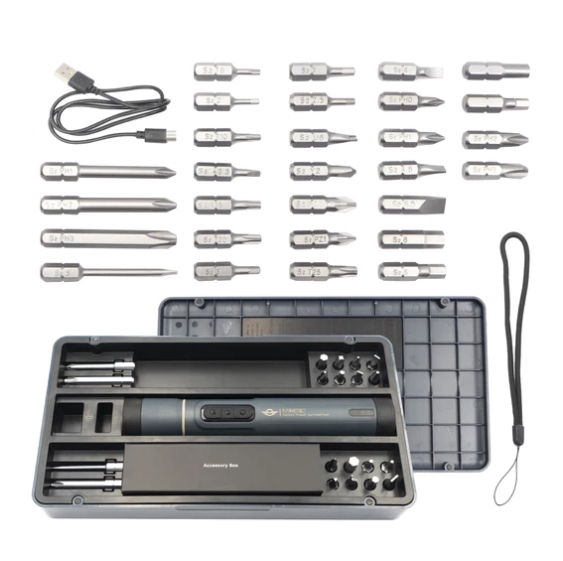 ไขควงไฟฟ้า VANTAC Electrical Power Screwdriver EPS01 ไขควงไร้สาย พร้อมหัว ครบชุด หลายหัว หลายแบบ ชาทไฟ