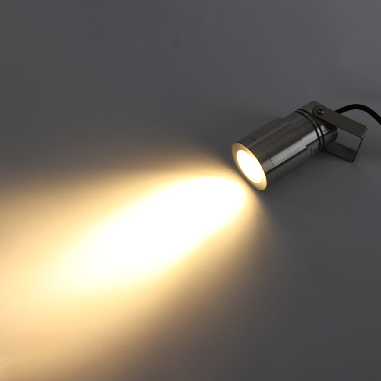 โคมไฟใต้น้ำ Underwater light Round 304 Stainless Steet LED 5W DC12-24V IP68