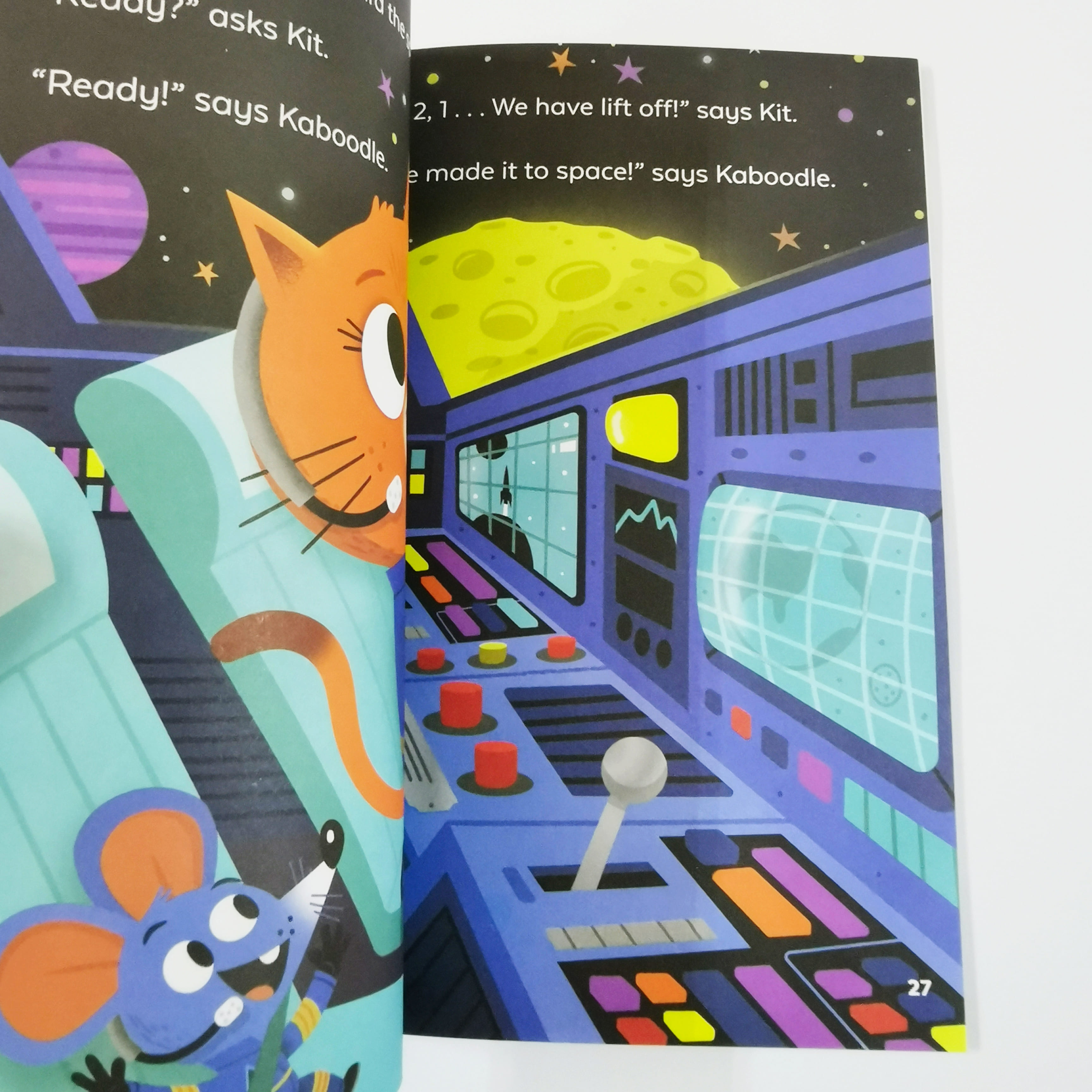 Kit and Kaboodle Blast off to Space