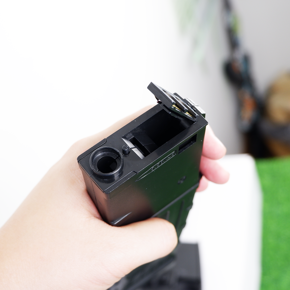 (41AL)MK8 สีดำ เฟืองโลหะ 240FPS+ ปืนเจลไฟฟ้า ของเล่น ยิงรัวได้ ยิงSEMI(ทีละนัด)ได้